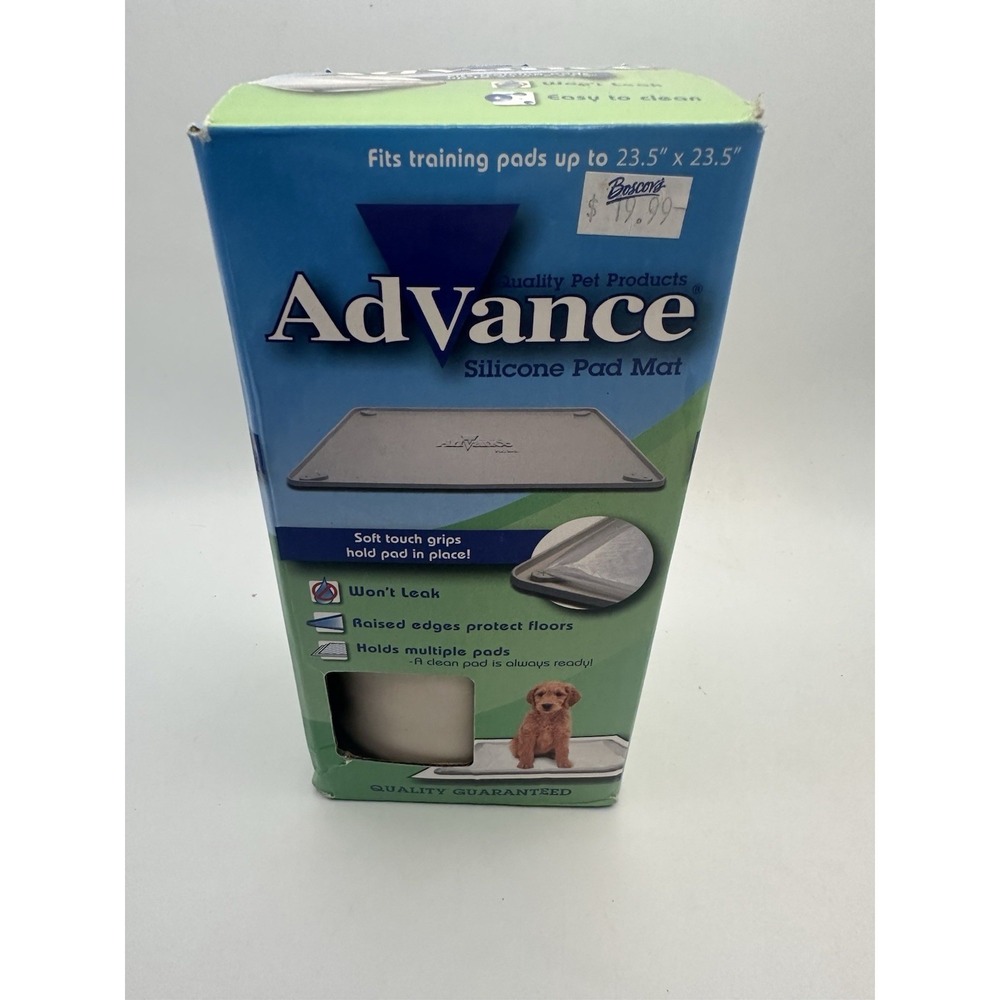 Advance Silicone Pee Pad Holder Dog 23"x23" Leak-Proof